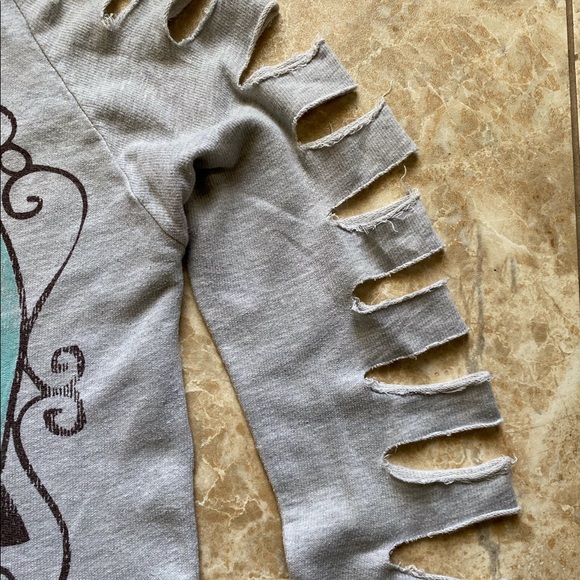 💥SALE💥Sirens💥Authentic Vintage Factory Distressed Top - Picture 5 of 5